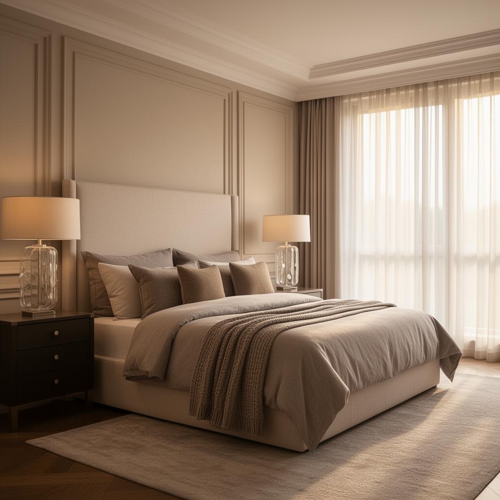 Design inspiration — luxury bedroom interior